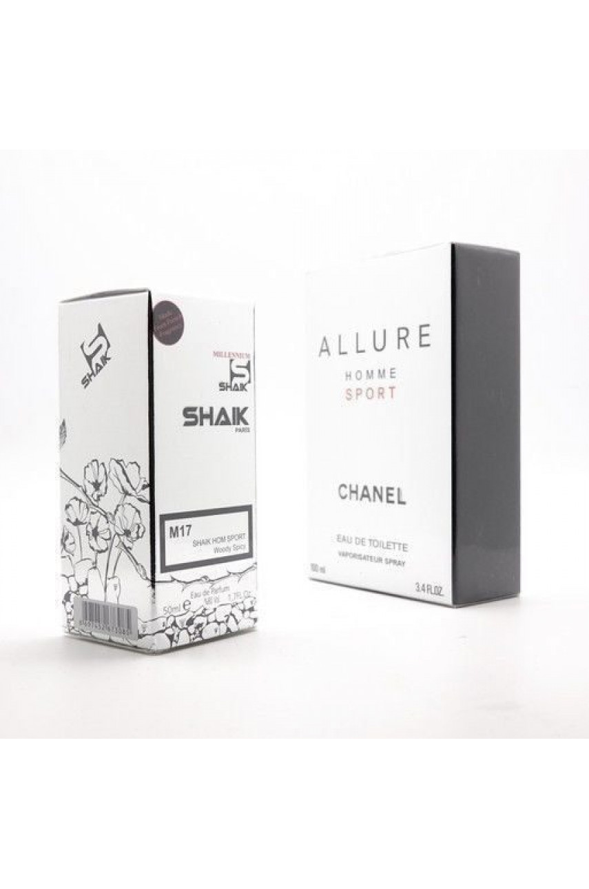 SHAIK M17 (CHANEL ALLURE HOMME SPORT) 20 ML SHAIK M17 (CHANEL ALLURE HOMME SPORT) 20 ML
